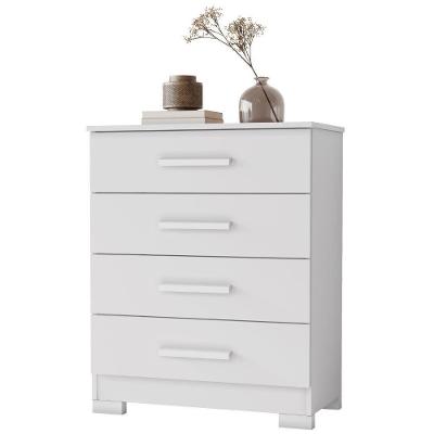 Cômoda Lídia Branco 4 Gavetas Jcm Movelaria
