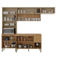 Cozinha 4 Pecas Urbane 260 Cm Freijo Vanilla Cp Ripado Freijo Ktp - 6