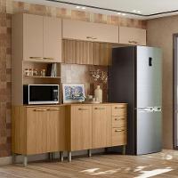 Cozinha 4 Pecas Urbane 260 Cm Freijo Vanilla Cp Ripado Freijo Ktp - 7