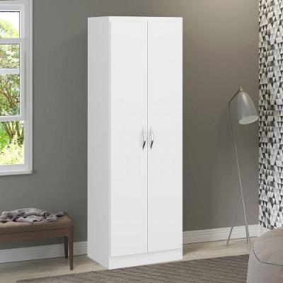 Armário Multiuso 2 Portas 61x182cm Mdp 1011 Menu Móveis Branco