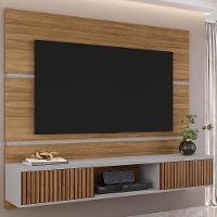 Painel Suspenso Tv 65 Pol 160 Cm Ambar Cinamomo Off White Bechara - 2