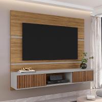 Painel Suspenso Tv 65 Pol 160 Cm Ambar Cinamomo Off White Bechara - 6