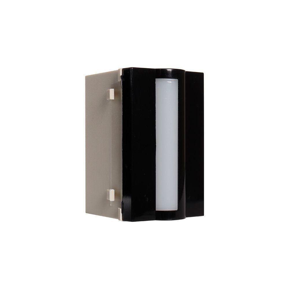 Módulo Balizador Horizontal Margirius Sleek Bivolt Preto 6000K Luz Branca - 1