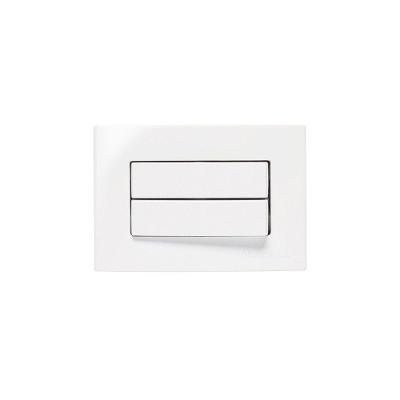 Placa Para Móveis 65x45 Com Interruptor Duplo Paralelo Margirius Sleek 10a Branca