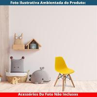 Kit 6 Cadeiras Eiffel Dkr Infantil Rivatti Pp Amarelo - 6