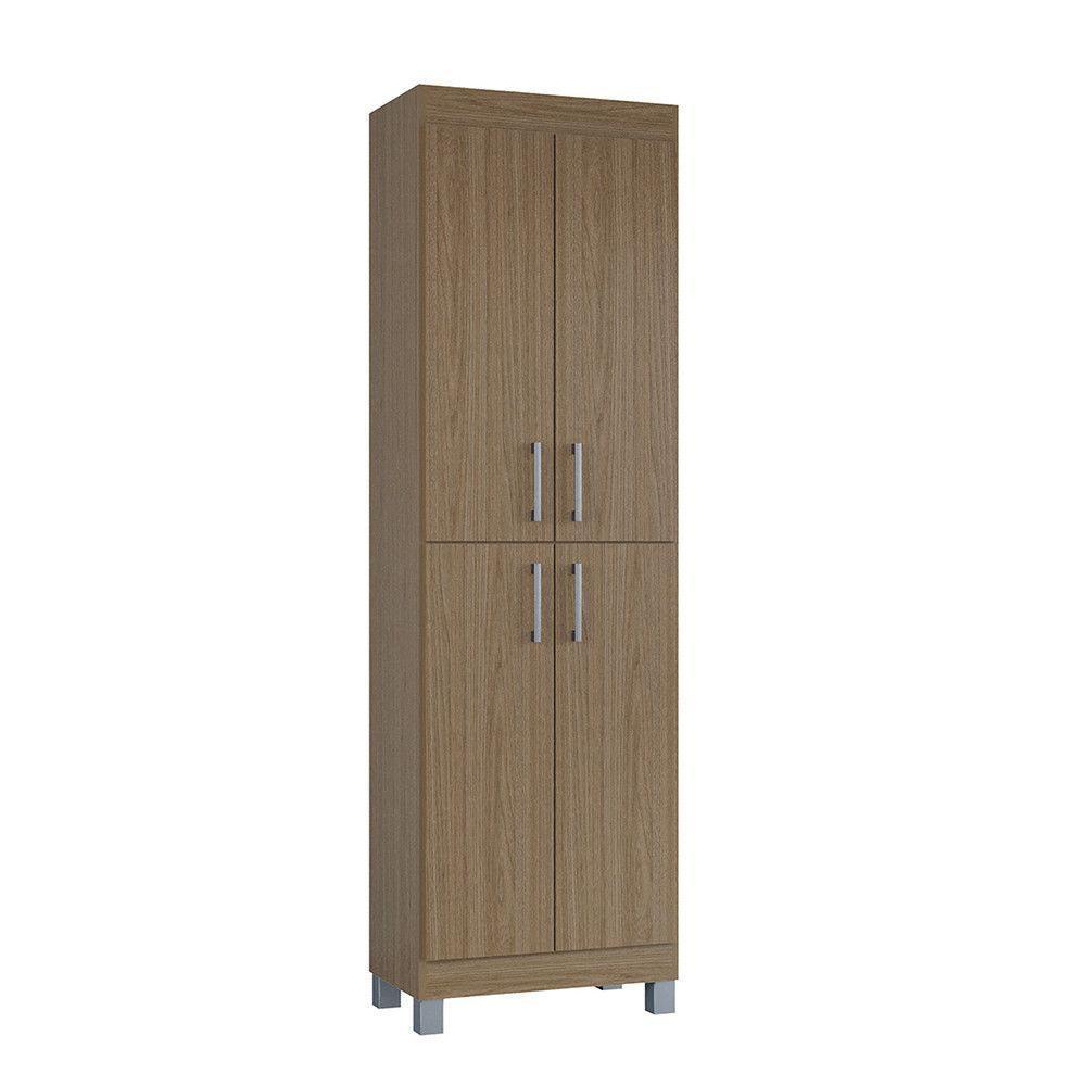 Multiuso Versati Para Armazenar 4 Portas Poquema Carvalho - 1