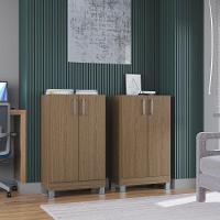 Multiuso Versati Para Armazenar 4 Portas Poquema Carvalho - 6