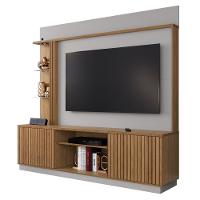Estante Home Tv 65 Pol 201 Cm Atlanta Cinamomo Off White Bechara - 1