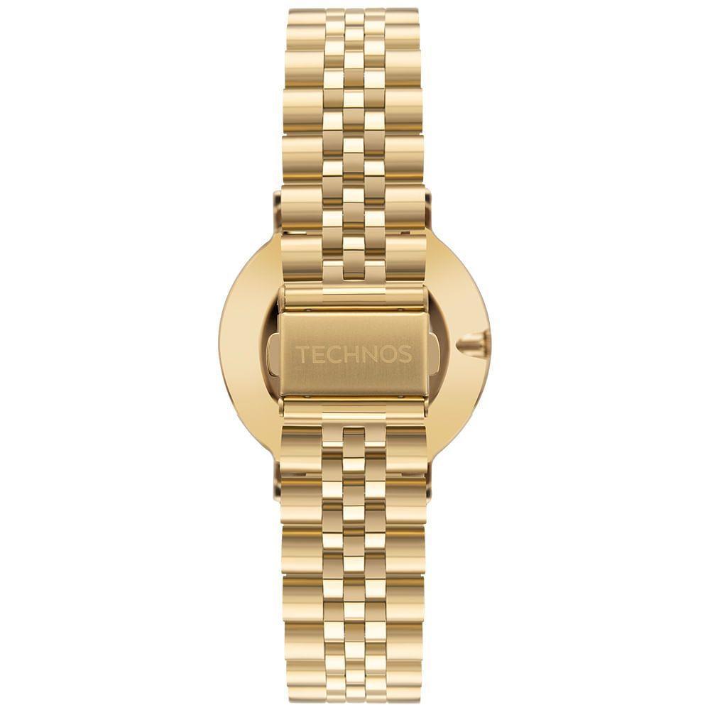 Relógio Technos Masculino Slim Dourado - 2025lui-1p - 3