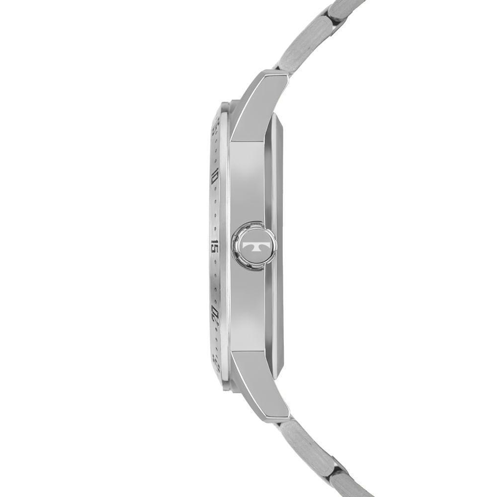 Relógio Technos Masculino Militar Prata - 2115uby-1a - 2