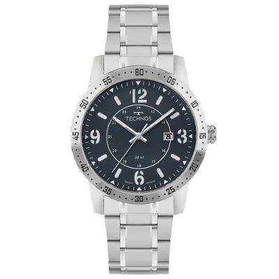 Relógio Technos Masculino Militar Prata - 2115uby-1a
