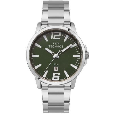 Relógio Technos Masculino Racer Basico Prata - 2115ucn-1v
