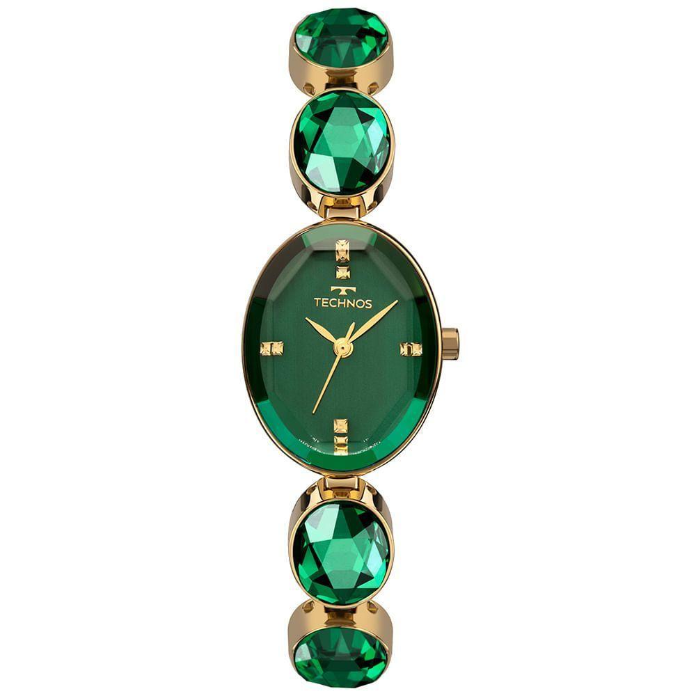 Relógio Technos Feminino Crystal Dourado - 2036nbs-1v - 1