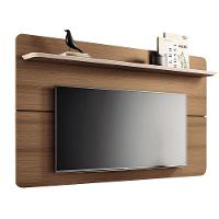 Painel Para Tv Suspenso 70 Pol 180cm Celine Castanho-off White - 1