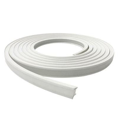 Perfil De Embutir Flexível Para Fita Led Nordecor 20mm Com 5 Metros Branco
