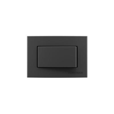 Placa Para Móveis 65x45 Com Interruptor Simples Margirius Sleek Colors 10a Grafite