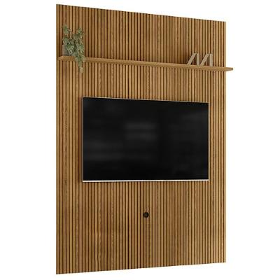 Painel Tv 65 Pol 245x179 Cm New Interlagos Cumaru Madetec Cumaru