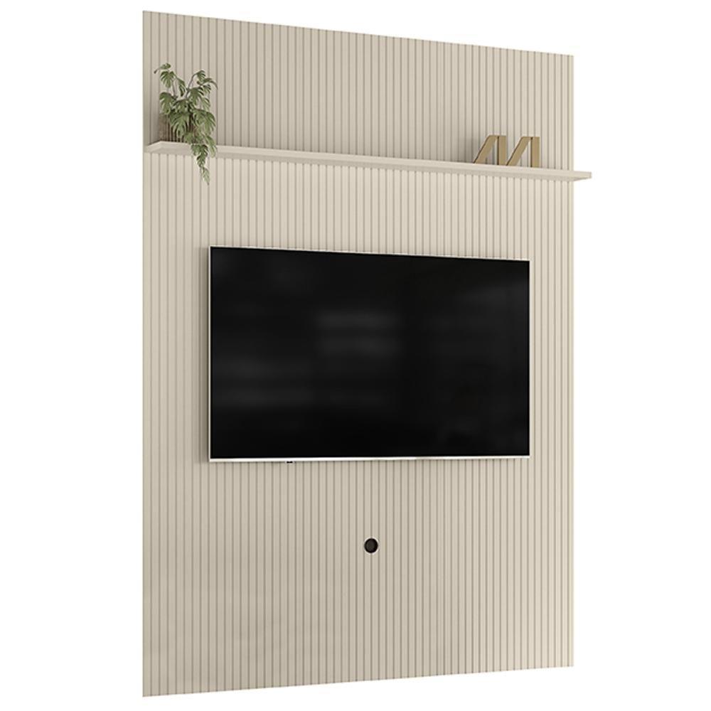 Painel Tv 65 Pol 245x179 Cm New Interlagos Off White Madetec Off White - 1