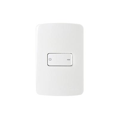 Interruptor Bipolar Simples Margirius B3 10a Com Placa 4x2 Branco