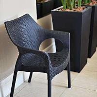 Cadeira Relic Im In área Externa E Interna (pp) Preto