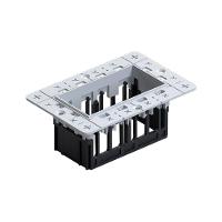 Moldura No-frame Nordecor 6681 Para 2 Módulos Tap Branco - 1