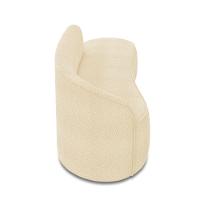 Sofá 3 Lugares Orgânico 180 Cm Morgan Bouclê Bege - 8