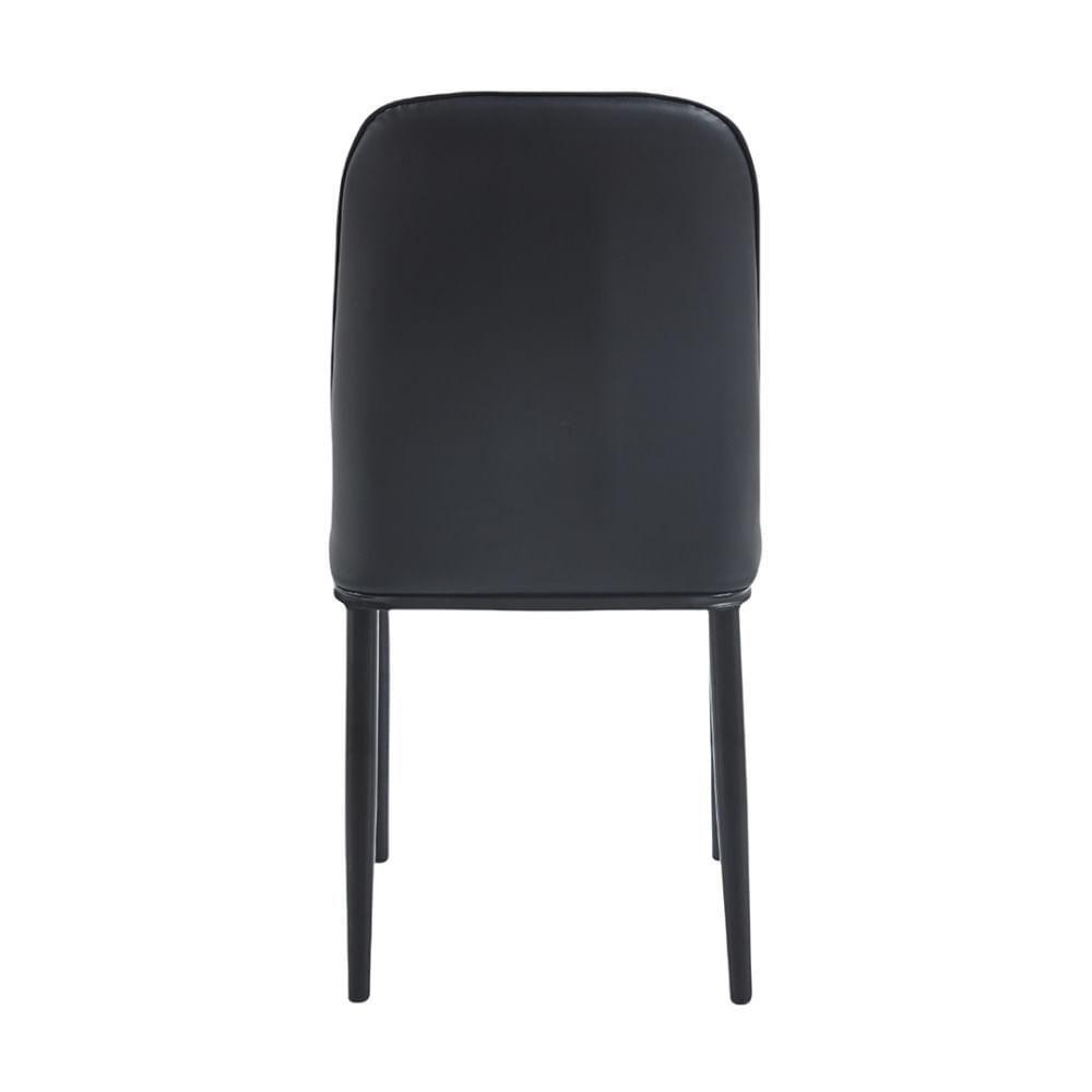 Kit 4 Cadeiras V1006 Rivatti 44cm Tecido Preto-aço Preto - 5