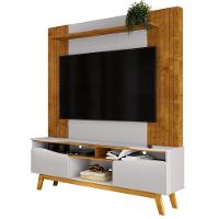 Estante Home Tv 75 Pol 180 Cm Atalaia Naturalle Off White Bechara - 1
