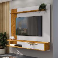 Painel Suspenso Para Tv Até 65 Polegadas Zeus Naturalle Off White - 1