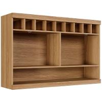 Armário Aéreo Opala 1 Porta Cinamomo Grafite Arte Móveis - 5