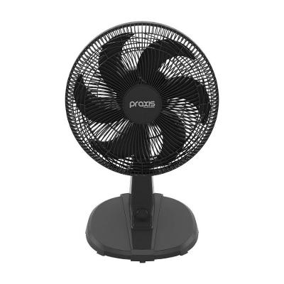 Ventilador de Mesa Praxis 60W 42cm 6 Pás 3 Velocidades Preto 110V