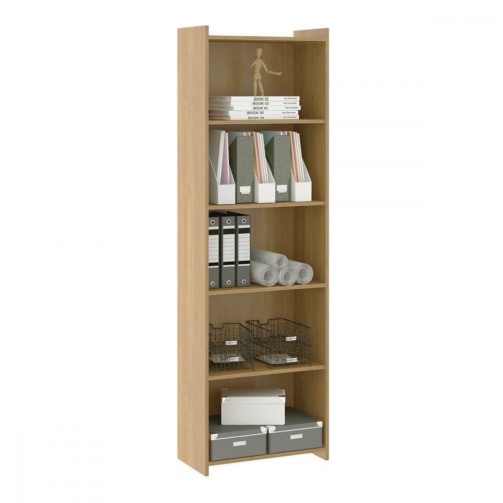 Estante Multiuso Pequena 57x183cm Carvalho 0700 Carvalho - 2