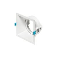Spot De Embutir Recuado Stella Square Par 30 E27 Quadrado Bivolt Branco - 1