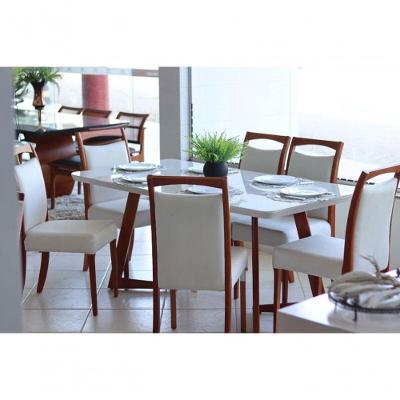 Sala De Jantar Maciça 6 Cad 2,20x1,10m - Lívia - Espresso