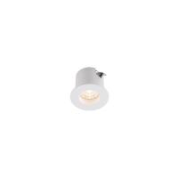Spot De Embutir Para Móvel Stella Mini Móbili Redondo Led Alto Irc 90 1,5w Bivolt Branco - 3000k - Luz Amarela - 1
