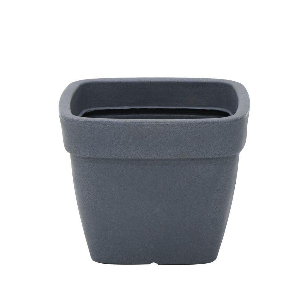 Vaso Tramontina Romano 32 Cm Em Polietileno Grafite - 1