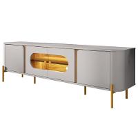 Rack Bancada Tv 75 Pol Organico 180 Cm Juquehy Off White Cinamomo Bechara - 1