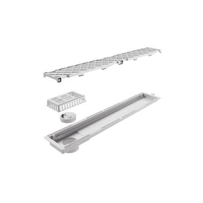 Ralo Linear Oculto Tramontina Em Pvc Slim Hide 7x50 Cm