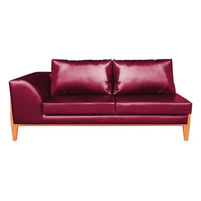 Sofá 2 Lugares Judy Corano Base Madeira DRossi Vermelho