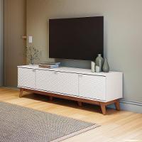 Rack Kappesberg 3 Portas 3d Branco 180cm - 1