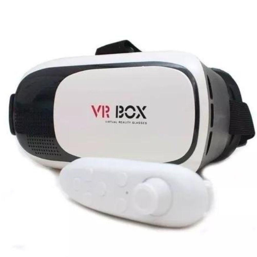 Óculos Vr Box 2.0 + Controle Bluetooth – Realidade Virtual 360° Jogos E Filmes 3d - 5