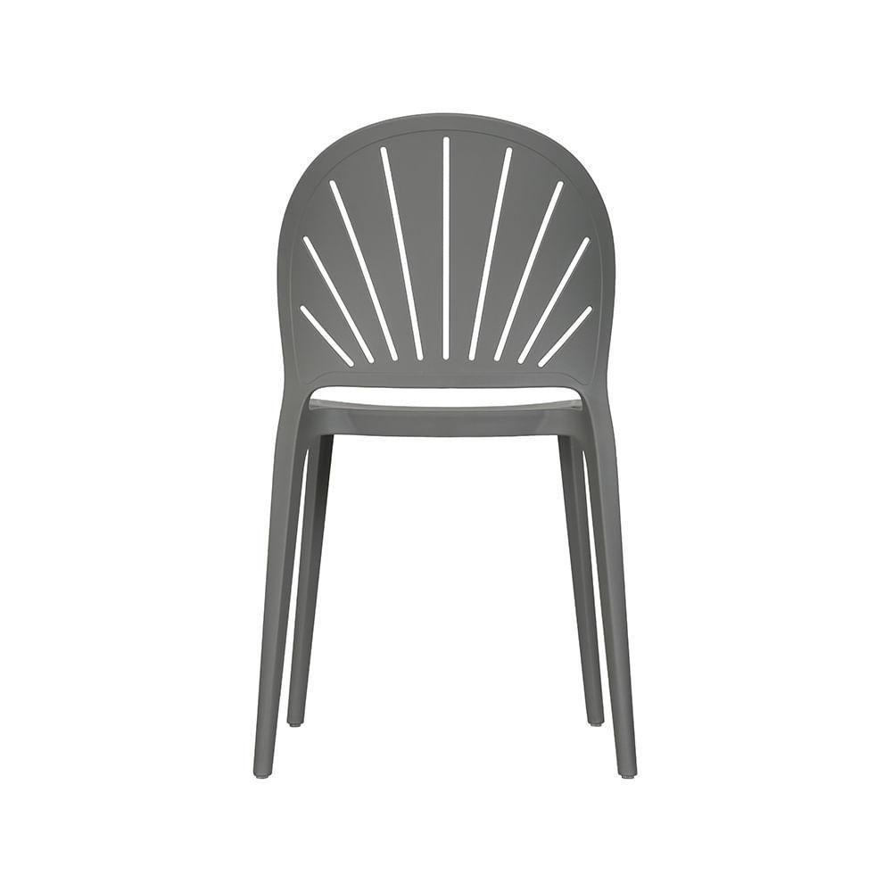 Kit 4 Cadeiras Lane Rivatti 46cm Pp Chumbo - 5