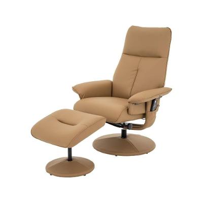 Poltrona Massagem Nebraska Rivatti Pu Caramelo C- Controle