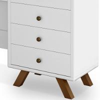 Penteadeira Camarim Com Espelho 00809101 Branco Lpa Branco - 6