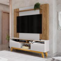 Estante Home Tv 75 Pol 180 Cm Atalaia Cinamomo Off White Bechara - 6