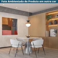 Kit 2 Cadeiras Com Braços Toulouse Júlia Mara Fratini Poliureto (pu) Preto Base Aço Carbono Preto - 7