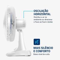 Ventilador De Mesa Mondial 6 Pás 140W 40cm VSP-40-W 110V