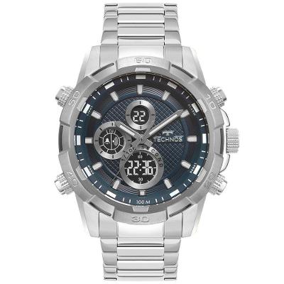 Relógio Technos Masculino Ts Digitech Prata - Bj4060aa-1a Bj4060aa-1a