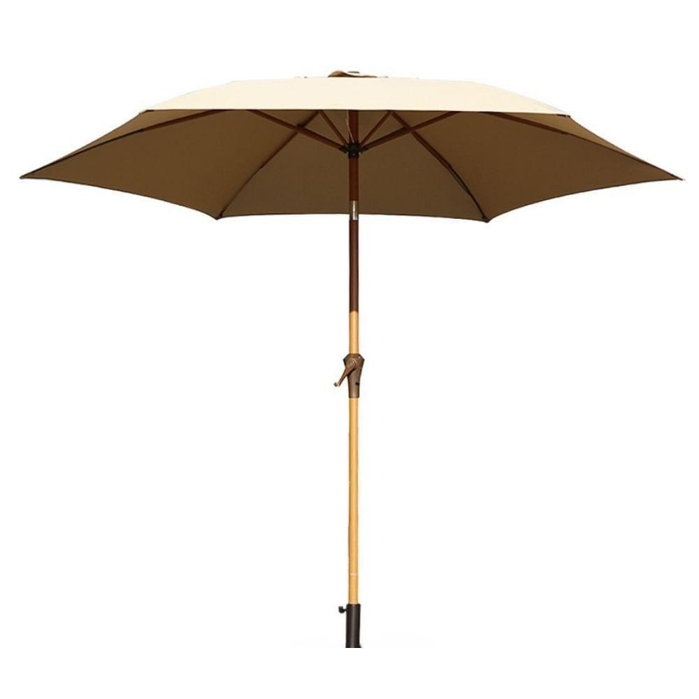 Ombrelone Central Miramar Rivatti 270cm Alumínio Fendi - 1