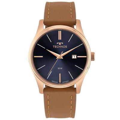 Relógio Technos Masculino Steel Rosé - 2115ubq-0a
